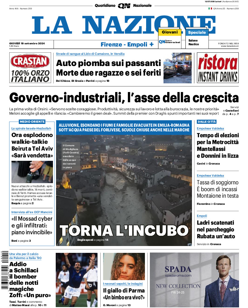 Prima-pagina-la nazione-edizione-di-oggi-20240919